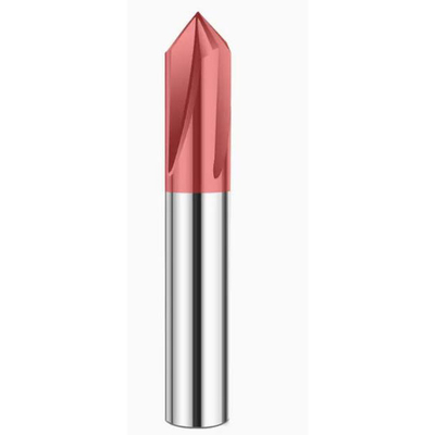 Carbide chamfering end mill 4F