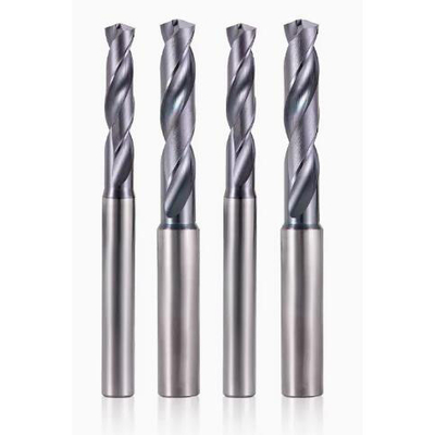 Carbide Incoolant Drills HRC65 Black Coating